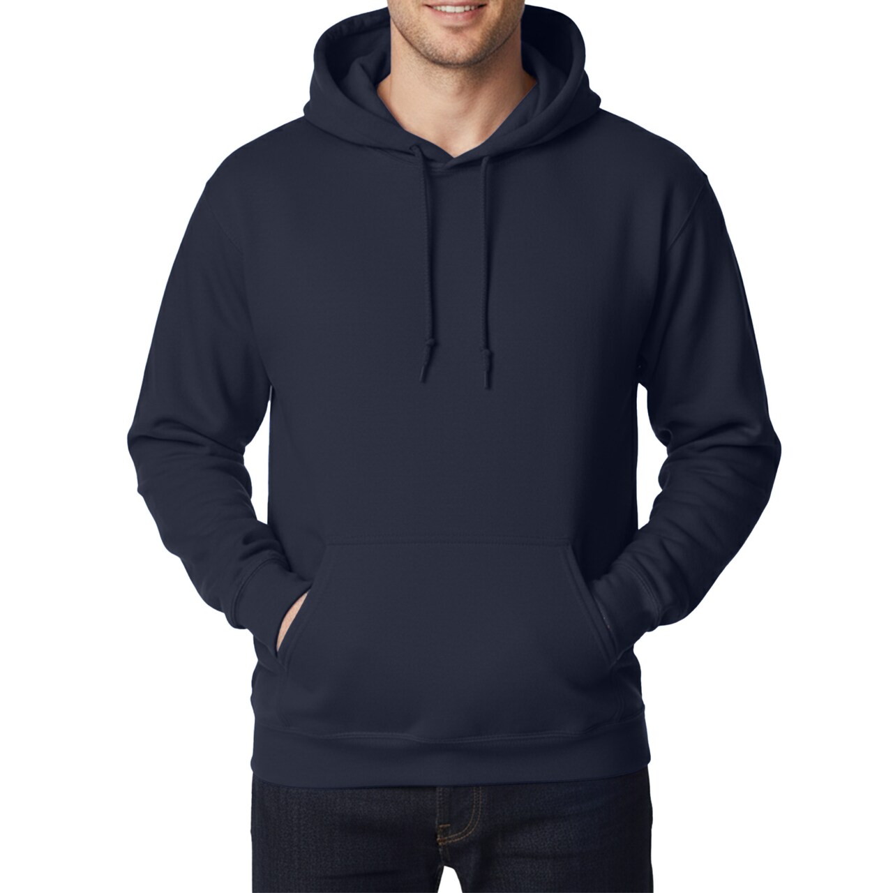 Gildan Unisex Fleece Hooded Sweatshirt 18500, Pullover Hoodie for Arts & Craft